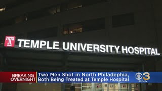2 Men Hospitalized After Being Shot In North Philadelphia