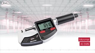 EN--Micromar 40 EWRi digital Micrometers with integrated wireless