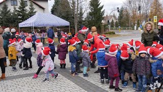 Jarmark Mikołajkowy 2021 i uroczyste zapalenie choinki w Stąporkowie