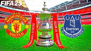 FIFA 23 | Manchester United vs Everton - Emirates FA Cup Final - PS5 Full Gameplay