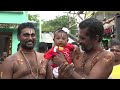 திடியன் மலையில் பால்குடம் பக்தர்கள் பக்தி பரவசம்