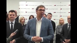 Вучић: СНС осваја убедљиво највише гласова народа