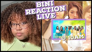 BINI LIVE REACTION II |DANCE PRACTICE, LIVE PEFORMANCE, IDOL RELAY ETC..