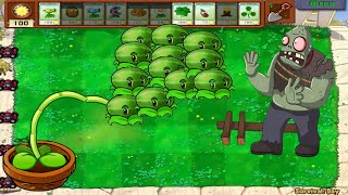 MEGA Melon-pult Final vs Gargantuar zombies | Plants vs Zombies Crumbs mode