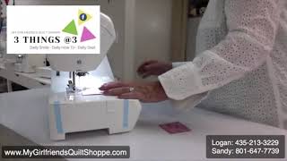 DAILY HOW TO: Get Perfect Piecing with the Easy Precision Piecing System