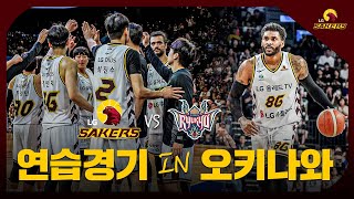 🦅세이커스 연습경기 in 오키나와 vs.류큐 골든킹스(24.9.23.)