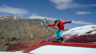 Il fine stagione di Marcello Grassis allo Snowpark Mottolino