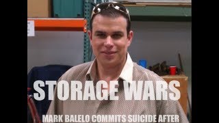 STORAGE WARS STAR MARK BALELO COMMITS SUICIDE AFTER RECENT ARREST