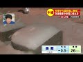 【中継】一気に雪が強まった函館　今後の大雪に警戒を