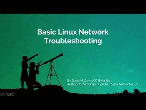 Basic Linux network troubleshooting