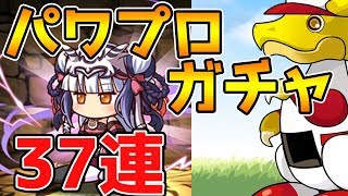 【パズドラ】パワプロコラボ第一弾！星6のキャラ達を狙って37連してみたら…？？【ガチャ】