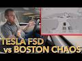 Tesla Full Self-Driving DOMINATES Boston Traffic For TWO HOURS