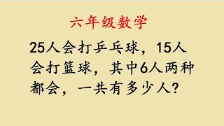 六年级考试易错题，难住不少学生，其实画个图很好理解