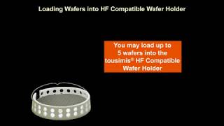 Loading Wafers into HF Compatible Wafer Holder