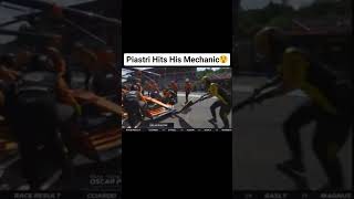 Oscar Piastri Scary Moment During Pit Stop 🤔 #f1 #formula1 #oscarpiastri