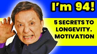 Forever Young: JAMES HONG Hollywood Icon Reveals His 5 Secrets to Longevity. Motivation🌟🔥
