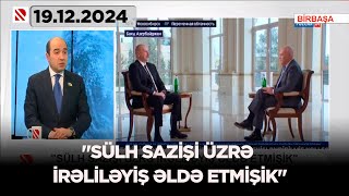 “Sülh sazişi üzrə irəliləyiş əldə etmişik”