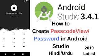 How to Create Passcode View in Android Studio | Password