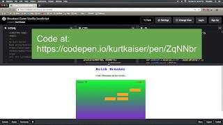 Make Your Own HTML Brick Breaker Game with JavaScript - Beginner Tutorial