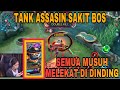 SOLOZ BUAT HERO TANK NI JADI ASSASIN ? SERIUS LAH! BEST KE ? MARI SINI TENGOK GAMEPLAY TANK ASSASIN!