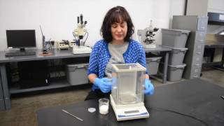 How To Use Laboratory Balances