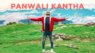 Panwali kantha trek // panwali kantha Bugyal trek // panwali kantha trek distance // vlog1