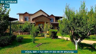 🌳Novxanıda, Türk Memarın Evi 🏡16 Sotda Satılır /Недвижимость в Баку / EV SATIRAM TV/ bag evleri