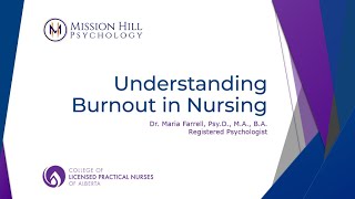Understanding Burnout In Nursing