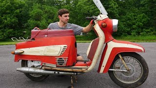 Extremely Rare 1965 Scooter With 20 Original Miles (Sitting 40+ Years)