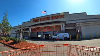 Shopping at Home Depot at Altamonte Crossing in Altamonte Springs, Florida