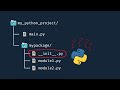 Why Use __init__.py in Python Projects? #python