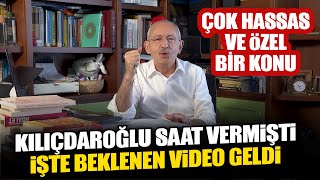 SON DAKİKA | Kılıçdaroğlu Saat vermişti:" İşte beklenen video geldi" Ben Aleviyim!