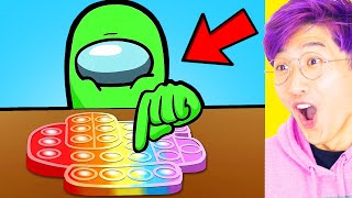 LankyBox Reacts To FUNNIEST MEME VIDEOS On YOUTUBE!? (AMONG US POP IT vs FRIDAY NIGHT FUNKIN)