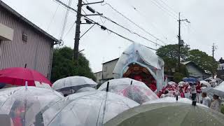 2017年10月21日(土) 寛弘寺だんじり 建水分神社 比叡之前坂