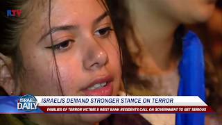 Israelis demand stronger stance on terror