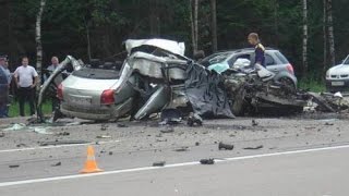 Car Crash Compilation On Road 2013