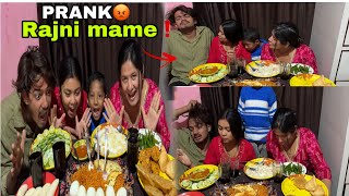 Sabai Family melara mukbang gareyo😍parnk on rajni Mame😂mame ko reaction @Crazyneetu1