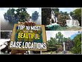 ARK: Lost Island - Top 10 Most BEAUTIFUL Base LOCATIONS