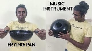 #Tank Drum/Tongue drum  made from Frying Pan (it sounds awesome)