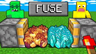 Minecraft, But We Can FUSE ITEMS...