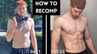 How I Built Muscle And Burned Fat At The Same Time (Body Recomposition)