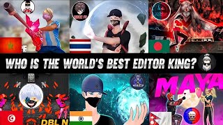 Top 10 Beast Montage Editor Gamers In Free Fire | Rouk FF | DBl N | Colonel | Flame R | Rup Gaming