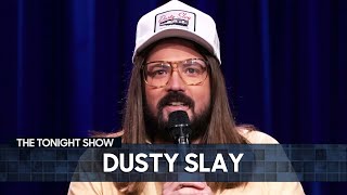 Dusty Slay Stand-Up: Walmart Billy Ray Cyrus, Do Fish Sleep? | The Tonight Show