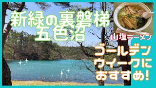 新緑の裏磐梯五色沼【癒し効果】美しい新緑の五色沼をお届けします＃五色沼＃毘沙門沼＃裏磐梯＃小野川温泉#ゴールデンウイーク＃癒し効果＃ストレス解消 2023・4・22