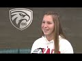 emma hiss full interview on signing with grace college softball