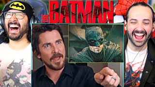 Christian Bale REACTS To The Batman Trailer DUB - REACTION!!