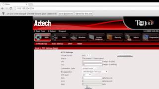 Globe Broadband's Aztech DSL5001EN in Bridge Mode