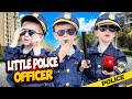 Adam Teams Up with a Real Police Officer for Ultimate Safety Show! #police #kids #kidssafety101