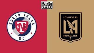 HIGHLIGHTS: North Texas SC vs Los Angeles Football Club 2 (July 3, 2023)