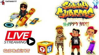 Subway Surf Live | Ride To 1k Loves❤️ | Good stream | Playing Solo | Streaming with Turnip